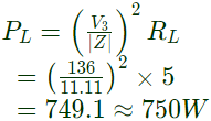 Previous Year Questions- Steady state AC Analysis | Network Theory (Electric Circuits) - Electrical Engineering (EE)