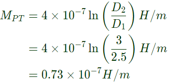 Previous Year Questions- Performance of Transmission Lines, Line Parameters and Corona - 2 | Power Systems - Electrical Engineering (EE)
