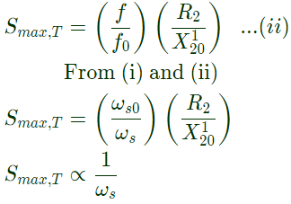 Previous Year Questions- Three Phase Induction Machines - 1 | Electrical Machines - Electrical Engineering (EE)