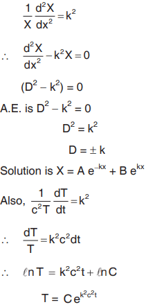 Solutions of heat, wave, and Laplace`s equations | Engineering Mathematics for Electrical Engineering - Electrical Engineering (EE)
