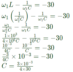 Previous Year Questions- Resonance and Locus Diagrams | Network Theory (Electric Circuits) - Electrical Engineering (EE)