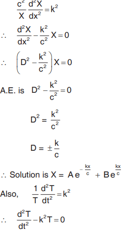 Solutions of heat, wave, and Laplace`s equations | Engineering Mathematics for Electrical Engineering - Electrical Engineering (EE)