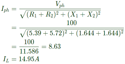 Previous Year Questions- Three Phase Induction Machines - 1 | Electrical Machines - Electrical Engineering (EE)