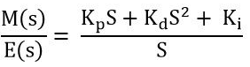 Proportional Plus Integral Plus Derivative Controller