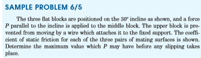 Examples on Dry Friction | Engineering Mechanics - Civil Engineering (CE)