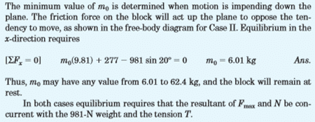 Examples on Dry Friction | Engineering Mechanics - Civil Engineering (CE)