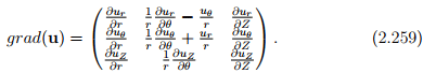 Gradients and Related Operators - Civil Engineering (CE)