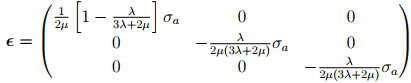 Material Parameters - Civil Engineering (CE)