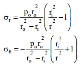 Thick Cylinders Stresses due To Internal And External Pressures | Additional Study Material for Mechanical Engineering