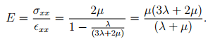 Material Parameters - Civil Engineering (CE)