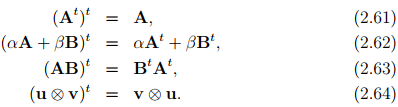 Algebra of Second Order Tensors - Civil Engineering (CE)