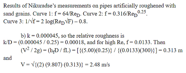 Questions for Flow Through Pipes | Fluid Mechanics for Civil Engineering - Civil Engineering (CE)
