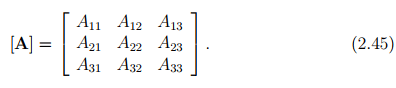 Algebra of Second Order Tensors - Civil Engineering (CE)