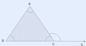Exterior Angle of a Triangle 