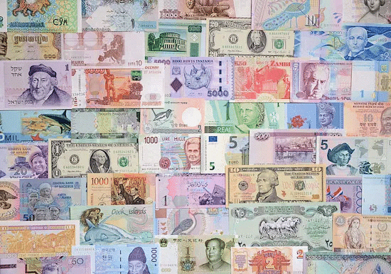 Different Currencies
