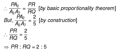 Constructions Class 10 Notes Maths