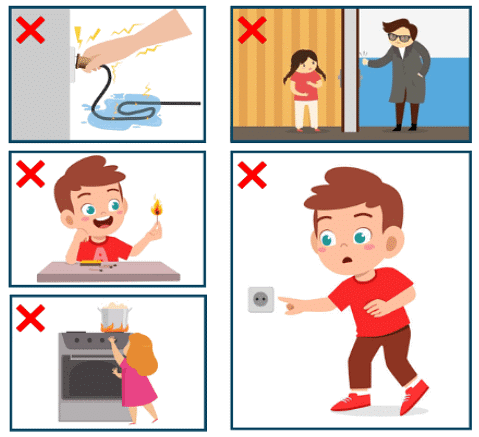 Safety and First Aid - 1 Class 5 Notes Science