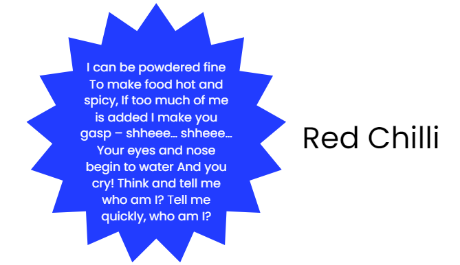 Spicy Riddles Class 4 Notes EVS Chapter 25