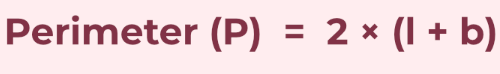 Important Formulas: Perimeter and Area | Mathematics for Class 6