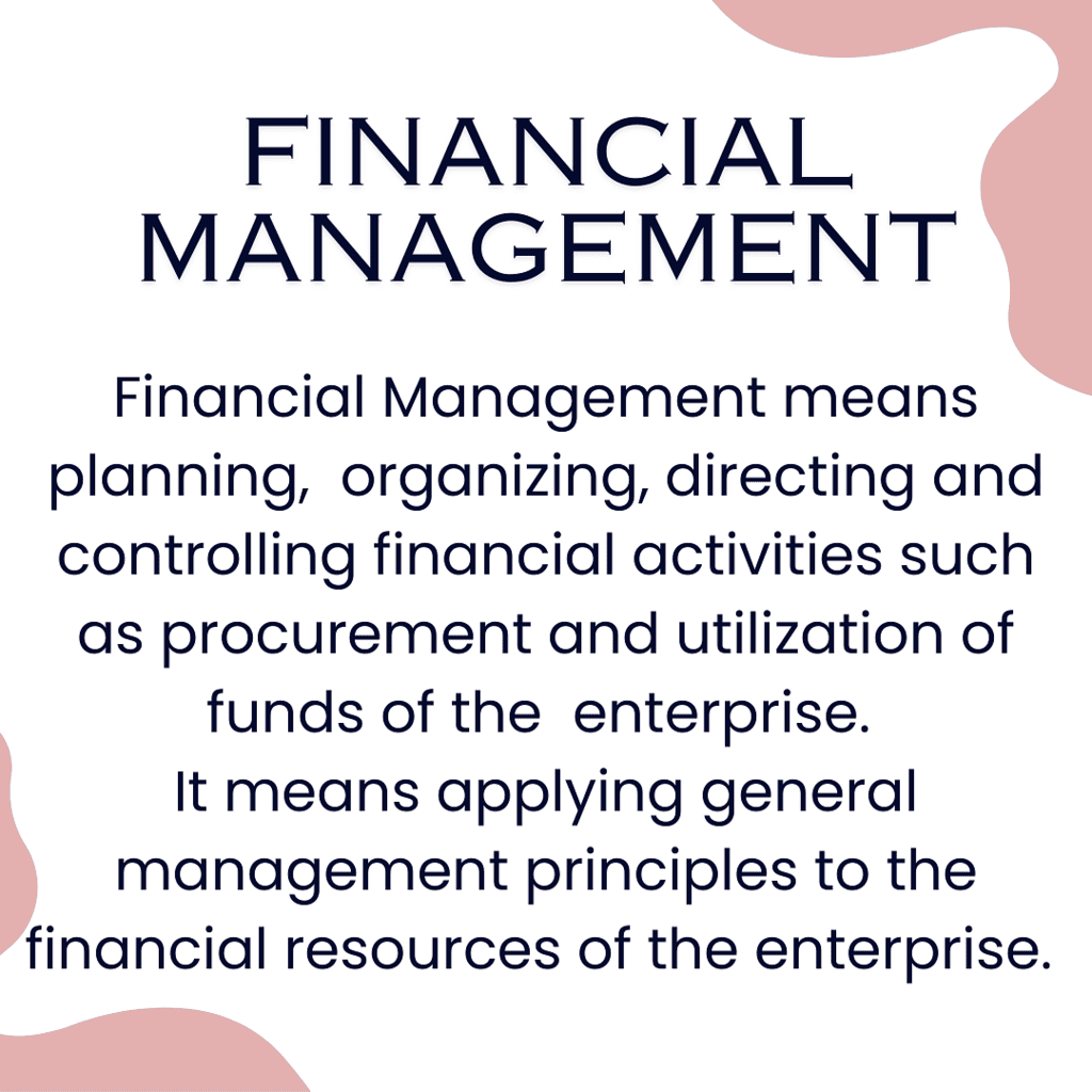 Introduction to Financial Management - Accountancy and Financial Management | Accountancy and Financial Management - B Com