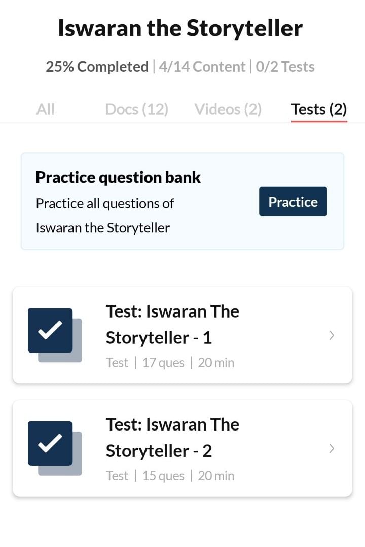 Practice Question Bank