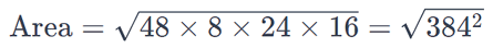 Heron’s Formula Class 9 Notes Maths Chapter 10