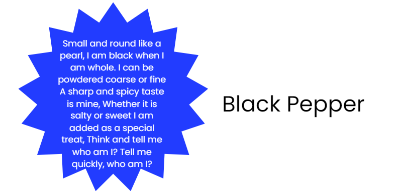 Spicy Riddles Class 4 Notes EVS Chapter 25