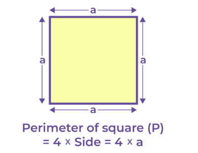 Important Formulas: Perimeter and Area | Mathematics for Class 6