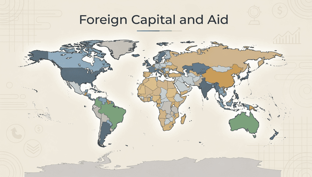 Foreign Capital and Aid