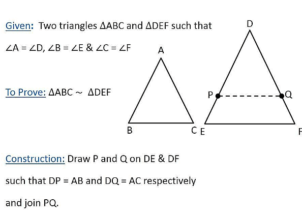 Triangles Class 10 Notes Maths Chapter 6
