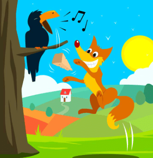 Unit Test (Solutions): The Raven and The Fox | English for Class 6