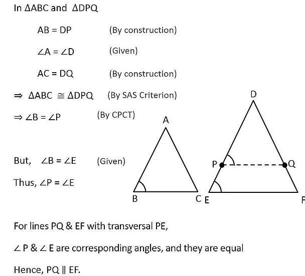Triangles Class 10 Notes Maths Chapter 6