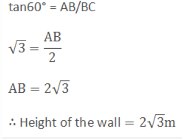 Some Applications of Trigonometry Class 10 Notes Maths Chapter 9
