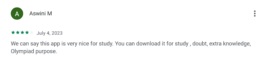 What users say about EduRev Infinity Package for Class 6 | How To Study For Class 6