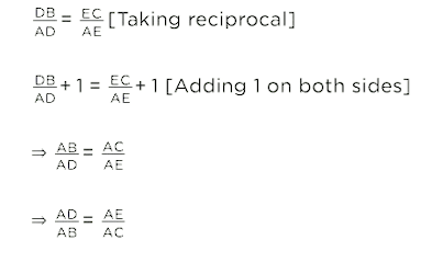 Triangles Class 10 Notes Maths Chapter 6