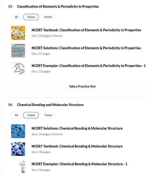 NCERT: Chemical Bonding & Molecular Structure