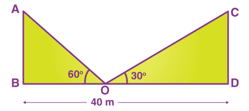 Some Applications of Trigonometry Class 10 Notes Maths Chapter 9
