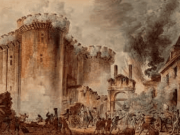 The storming of the Bastille