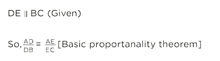 Triangles Class 10 Notes Maths Chapter 6