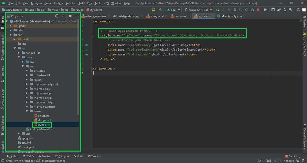 Material Design Buttons in Android with Example - Software Development