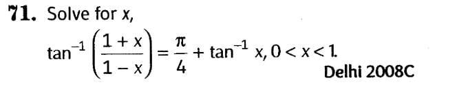 Inverse Of Trigonometric Functions (Important Questions) Class12th 2019 - CBSE/Schools