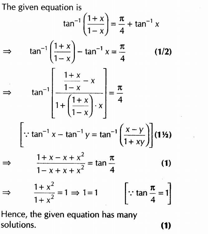 Inverse Of Trigonometric Functions (Important Questions) Class12th 2019 - CBSE/Schools