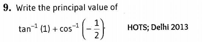 Inverse Of Trigonometric Functions (Important Questions) Class12th 2019 - CBSE/Schools
