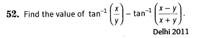 Inverse Of Trigonometric Functions (Important Questions) Class12th 2019 - CBSE/Schools