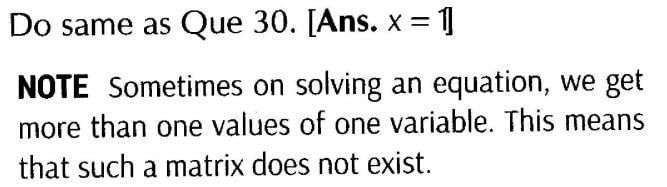 Matrices (Important Questions) Class 12th 2019