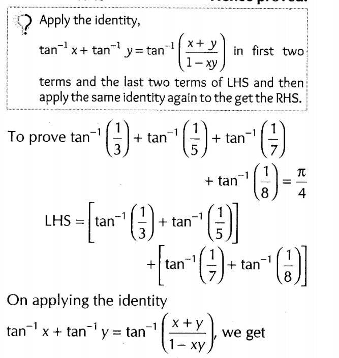 Inverse Of Trigonometric Functions (Important Questions) Class12th 2019 - CBSE/Schools
