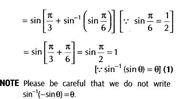 Inverse Of Trigonometric Functions (Important Questions) Class12th 2019 - CBSE/Schools