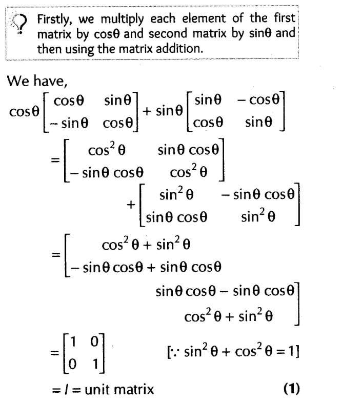 Matrices (Important Questions) Class 12th 2019