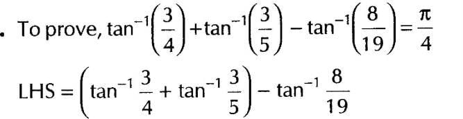 Inverse Of Trigonometric Functions (Important Questions) Class12th 2019 - CBSE/Schools