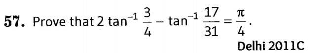 Inverse Of Trigonometric Functions (Important Questions) Class12th 2019 - CBSE/Schools